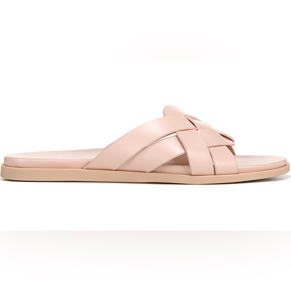 Kensie IHMA Slip-on Slide Flat Sandals Blush 9.5
